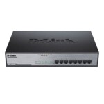 <span>Switch (Комутатор)</span> D-Link 8-Port Desktop Gigabit PoE+ Switch <span class='catalog-num-in-name'>DGS-1008MP</span> - 
