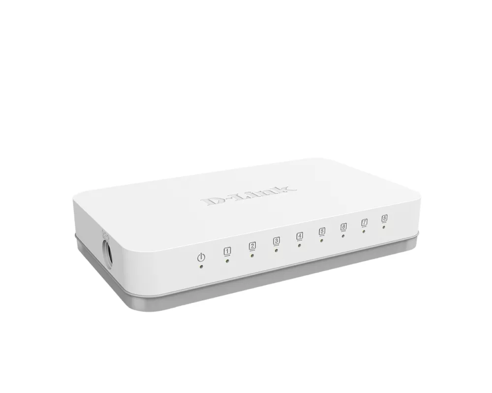 Switch (Комутатор) D-Link 8-Port Gigabit Easy Desktop Switch 2