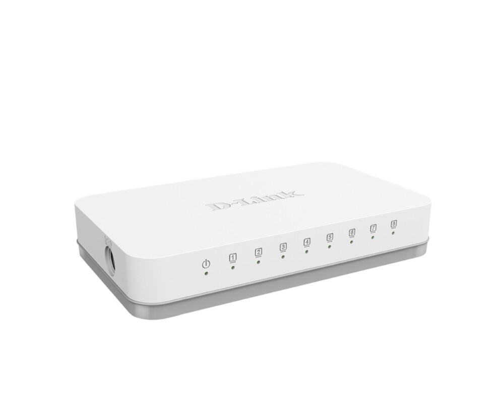 Switch (Комутатор) D-Link 8-Port Gigabit Easy Desktop Switch 2