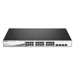 <span>Switch (Комутатор)</span> D-Link 24 PoE 10/100/1000 Base-T port with 4 x 1000Base-T /SFP ports <span class='catalog-num-in-name'>DGS-1210-28P</span> - 