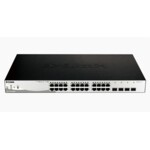 <span>Switch (Комутатор)</span> D-Link 28-Port Gigabit PoE+ Smart Switch including 4 SFP Ports <span class='catalog-num-in-name'>DGS-1210-28MP</span> - 