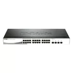 <span>Switch (Комутатор)</span> D-Link 24-port 10/100/1000 Gigabit Smart Switch + 4 SFP <span class='catalog-num-in-name'>DGS-1210-24</span> - 