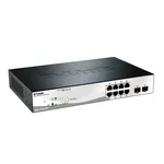 Switch (Комутатор) D-Link 10-port 10/100/1000 Gigabit PoE Smart Switch including 2 SFP 2