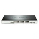 <span>Switch (Комутатор)</span> D-Link 24 PoE 10/100/1000 Base-T port + 4 SFP <span class='catalog-num-in-name'>DGS-1210-24P</span> - 