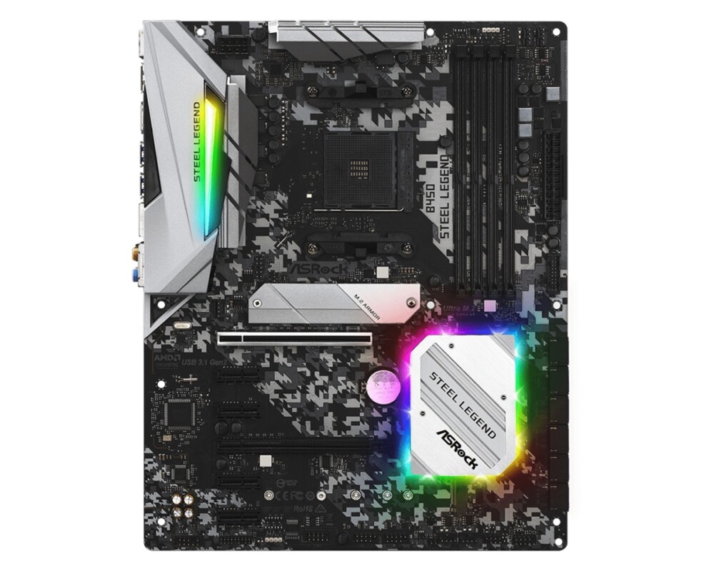 Дънна платка ASROCK B450 Steel Legend 4