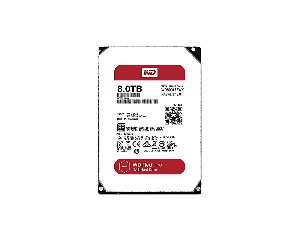 Твърд диск Western Digital Red Pro 8TB NAS Hard Drive 3