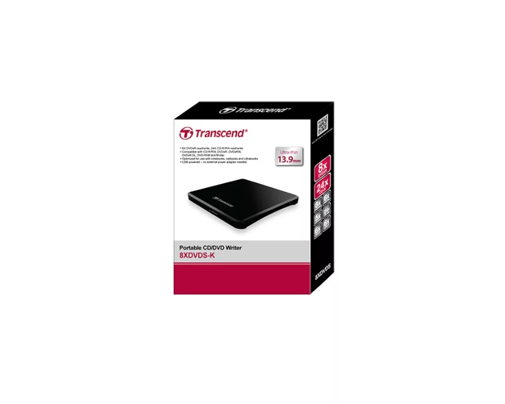 Оптично устройство Transcend 8X DVD±RW 3