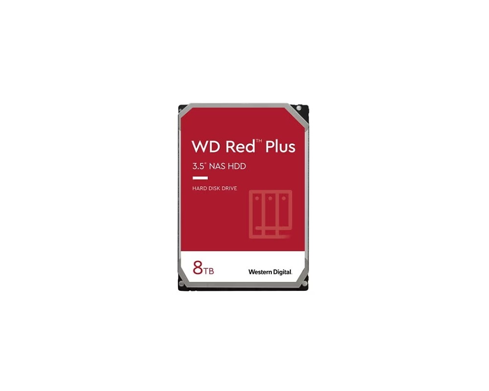 Твърд диск WD Red Plus 8TB SATA 6Gb 7