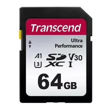  Transcend 64GB SD Card UHS-I U3 A1 Ultra Performance 346426 TS64GSDC340S на топ цена - PIC.bg