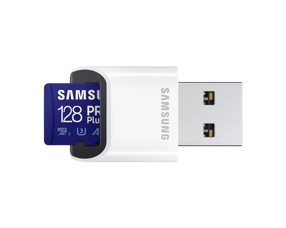 Флаш карта Samsung 128GB Micro SD PRO Plus + Reader 5