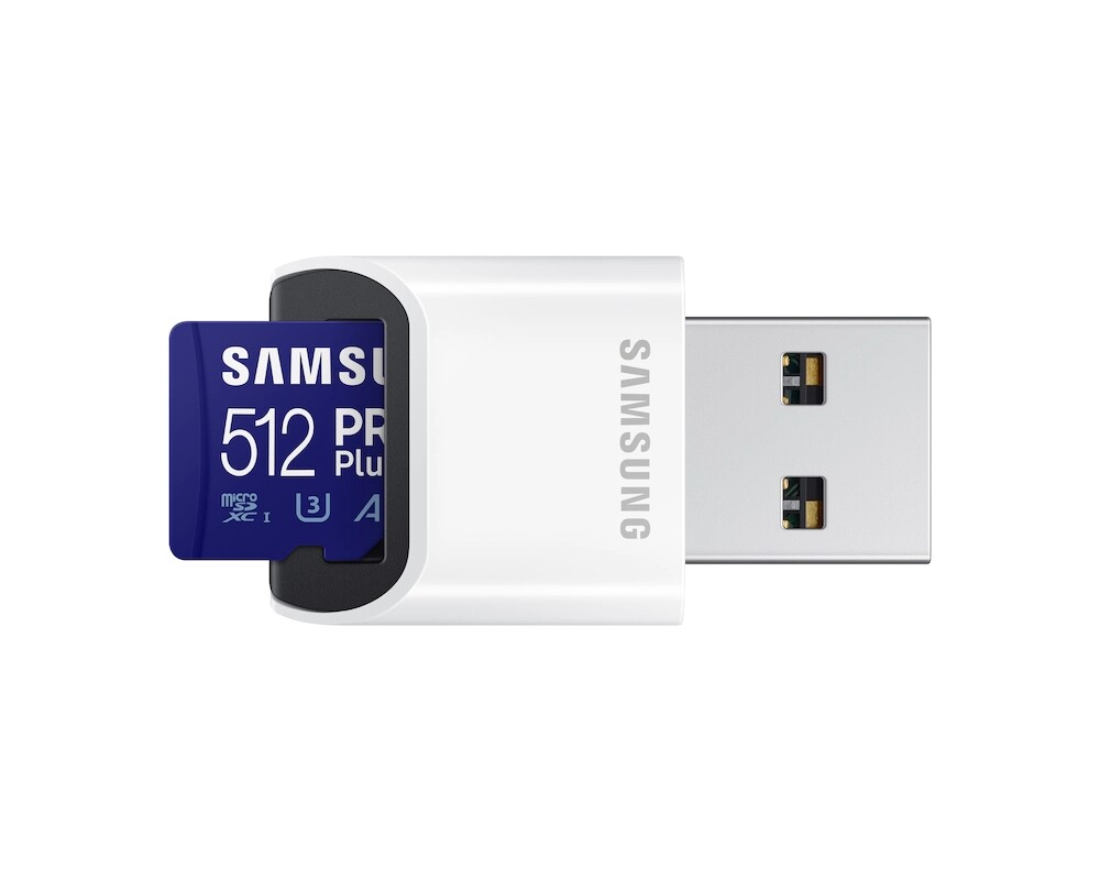 Флаш карта Samsung 512GB Micro SD PRO Plus + Reader 5