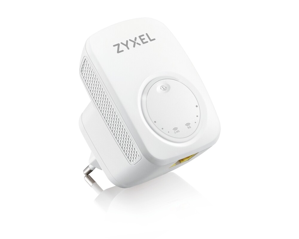Безжичен усилвател Усилвател на безжична мрежа ZYXEL WRE6605 Range Extender,  AC1200 2