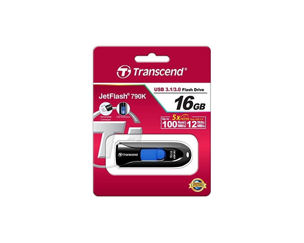 Флаш памет Transcend 16GB 5