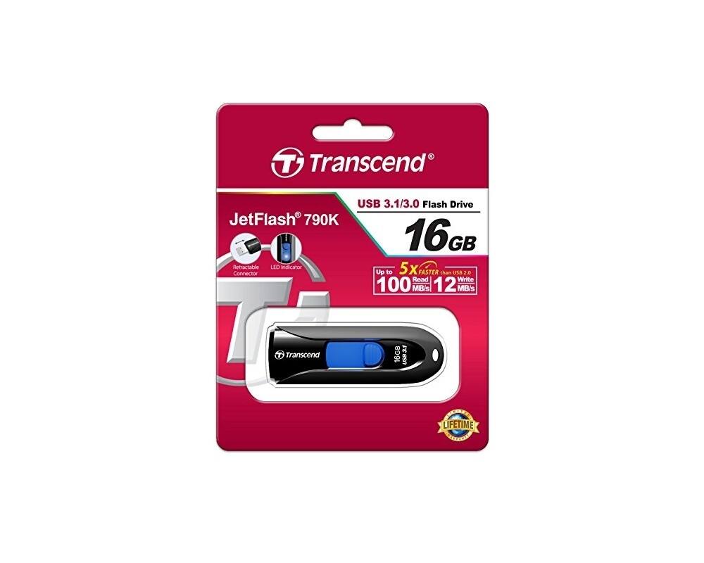 Флаш памет Transcend 16GB 3