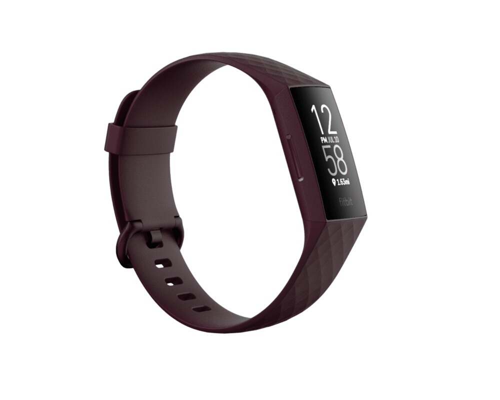 Smart часовник Fitbit Charge 4 (NFC) w integrated GPS & FitbitPay - Rosewood / Rosewood 3