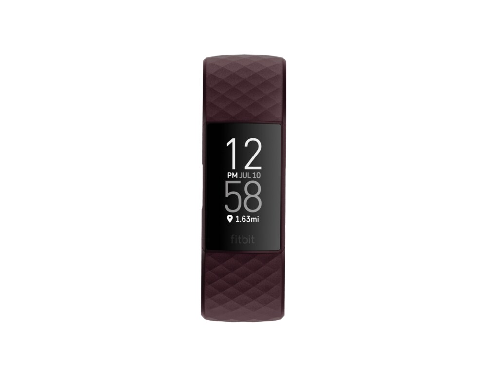 Smart часовник Fitbit Charge 4 (NFC) w integrated GPS & FitbitPay - Rosewood / Rosewood 2