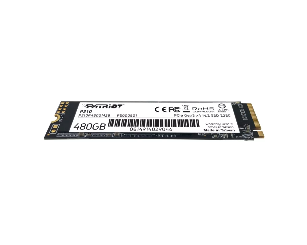 SSD Patriot P310 480GB M.2 2280 PCIE 5