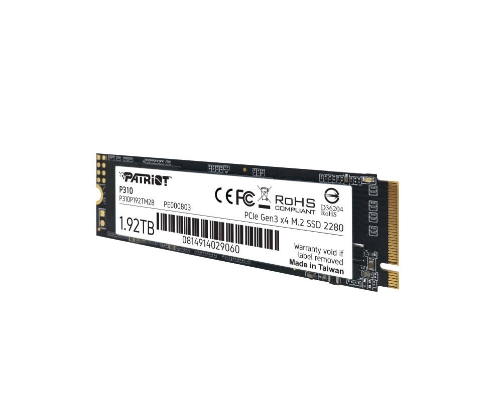 SSD Patriot P310 1.92TB M.2 2280 PCIE 4