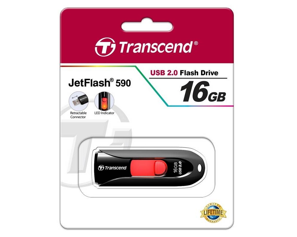 Флаш памет Transcend 16GB JETFLASH 590K 5