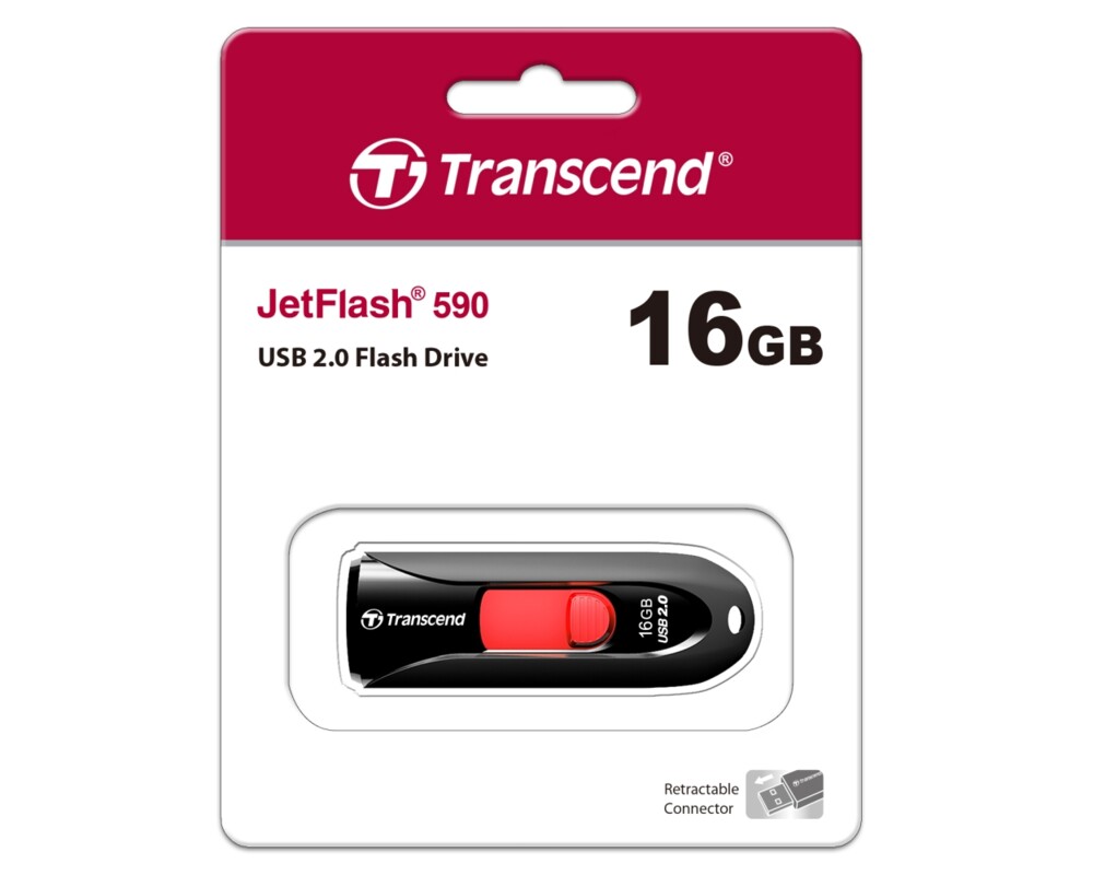 Флаш памет Transcend 16GB JETFLASH 590K 10