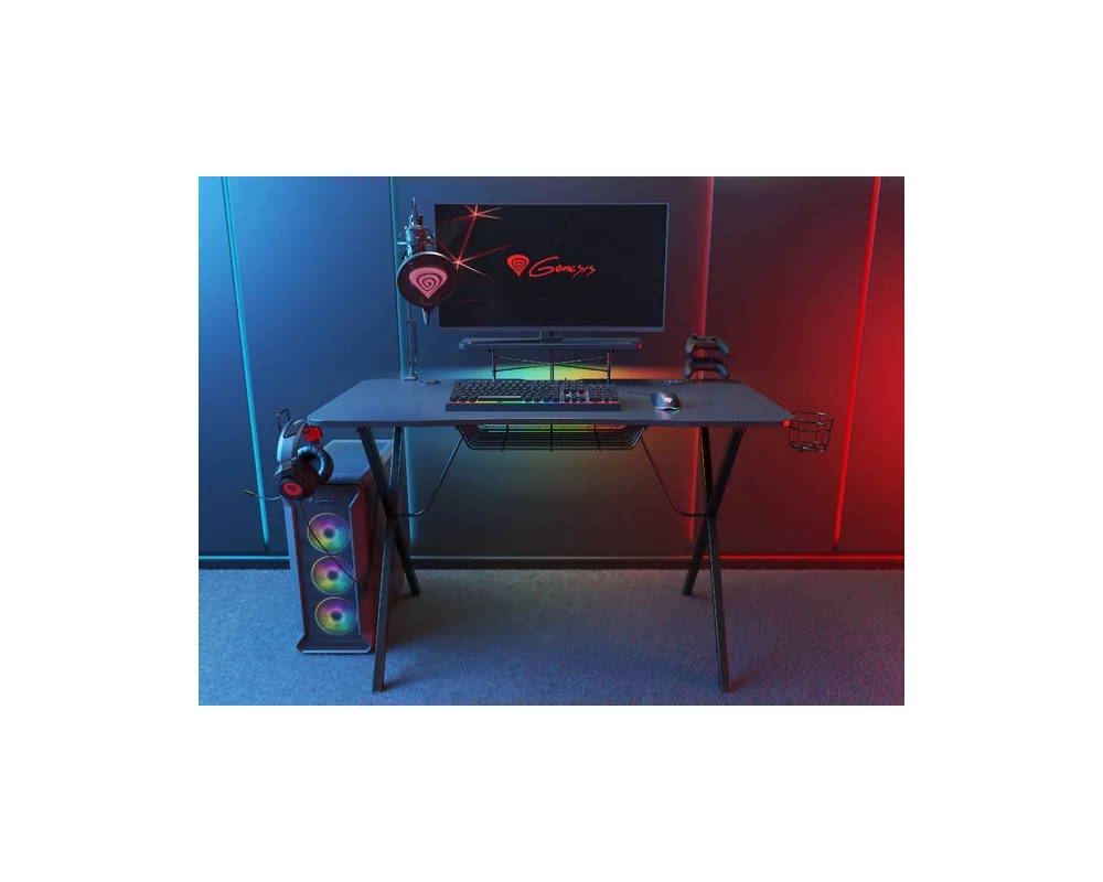 Геймърско бюро Genesis Gaming Desk Holm 300 RGB 9