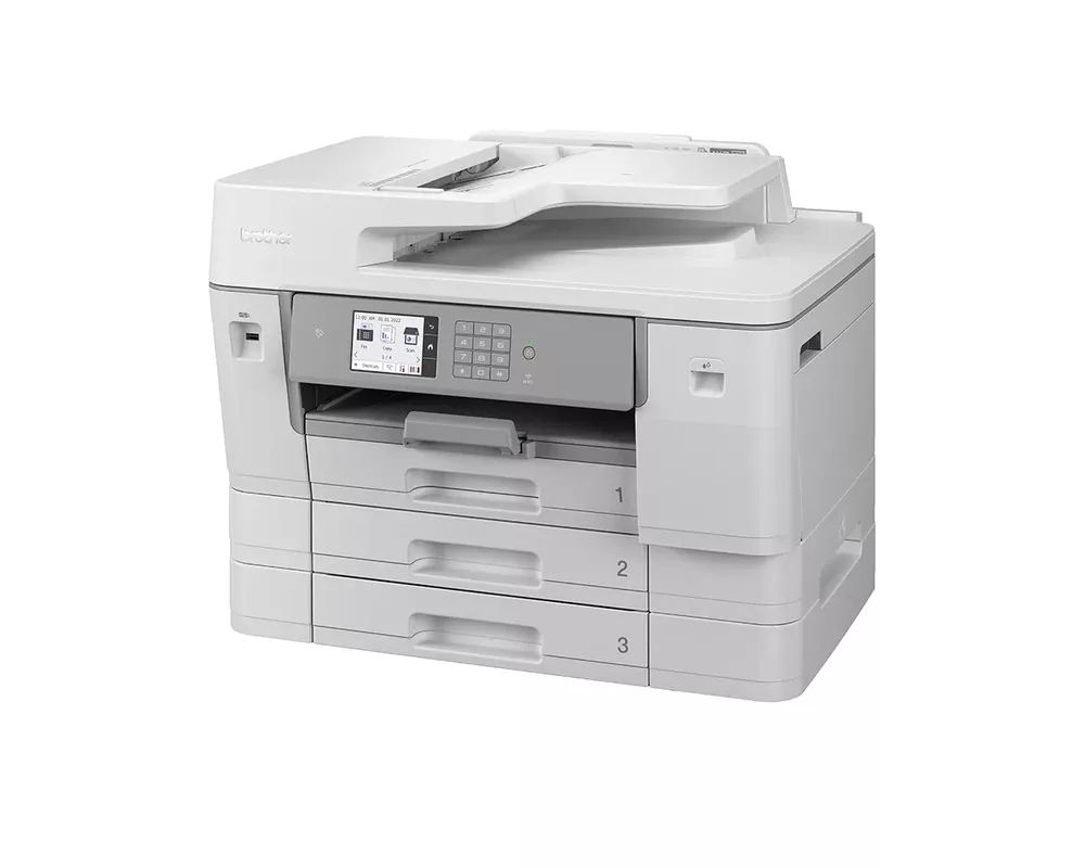 Мултифункционално у-во BROTHER MFC-J6957DW MFP colour ink-jet 25ppm copy 30ppm print 850 sheets USB 2.0 LAN Wi-Fi NFC USB 2.0 host 2