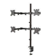  Neomounts Flat Screen Desk Mount (clamp/grommet) for 4 Screens 376155 FPMA-D550D4BLACK на топ цена - PIC.bg