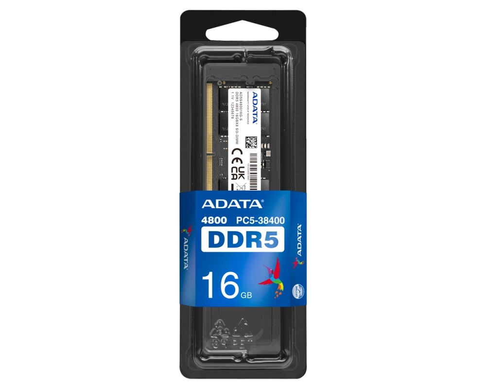 Памет Adata 16GB Notebook Memory - DDR5 SO-DIMM 4800 MHz  2