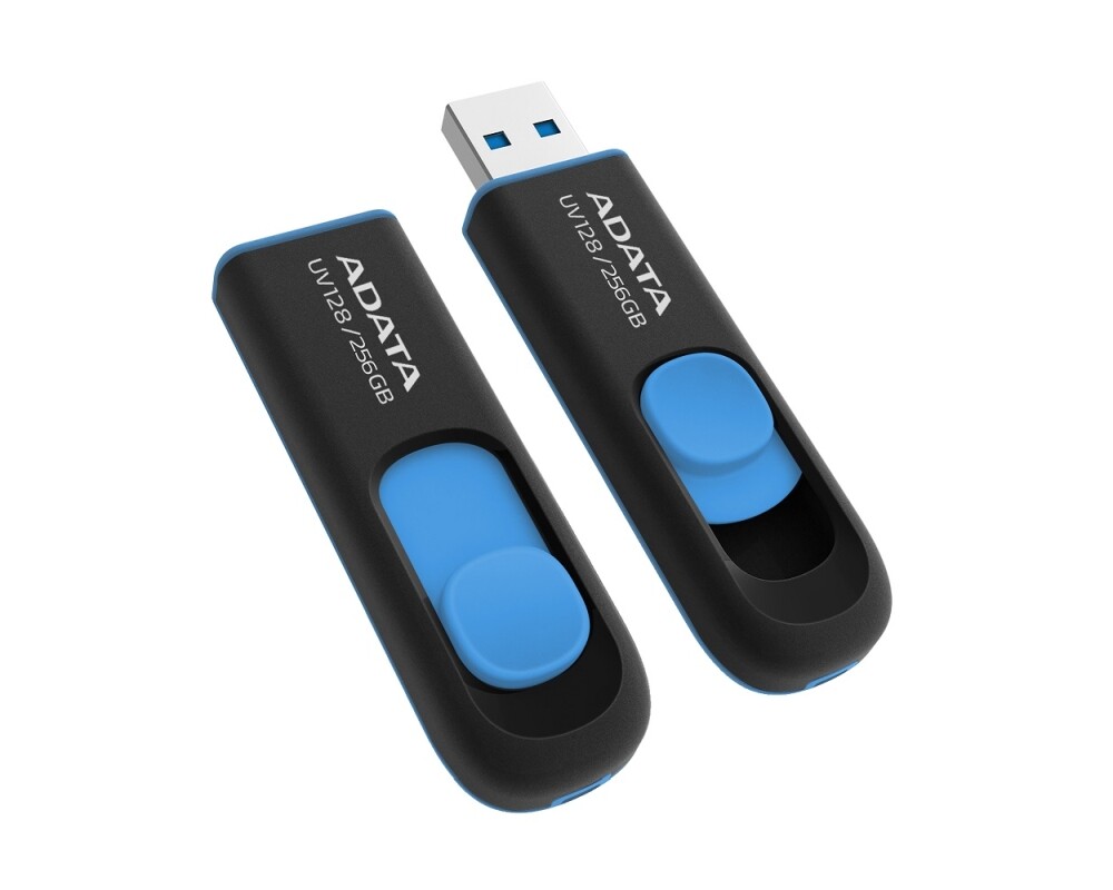 Флаш памет ADATA UV128 256GB USB 3.2 Black 2
