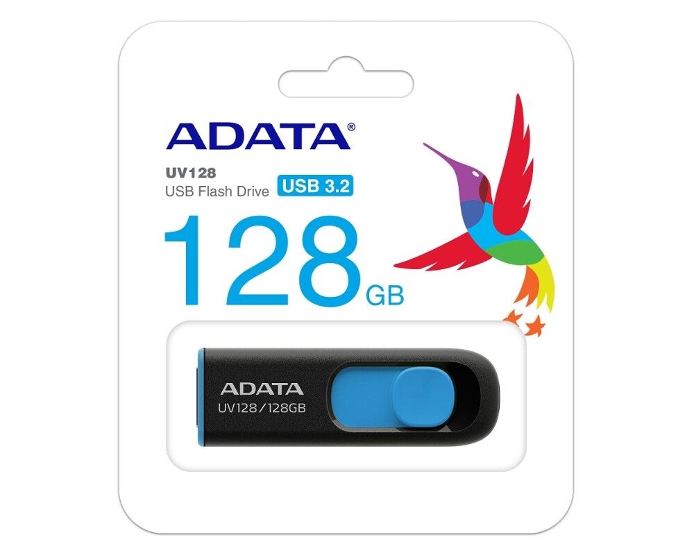 Флаш памет Adata 128GB UV128 USB 3.2 Gen1-Flash Drive Black 4