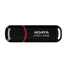  Adata 64GB UV150 USB 3.2 Gen1-Flash Drive Black 382798 AUV150-64G-RBK на топ цена - PIC.bg
