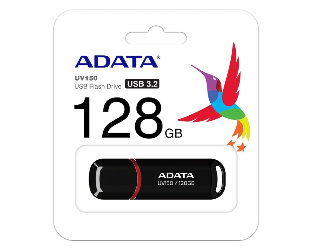 Флаш памет Adata 128GB UV150 USB 3.2 Gen1-Flash Drive Black 2