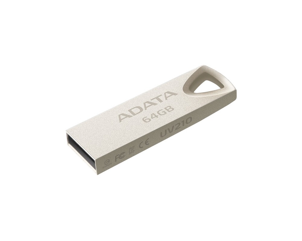 Флаш памет ADATA UV210 64GB USB 2.0 Gold 2