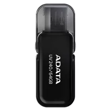 ADATA UV240 64GB USB 2.0 Black 382813 AUV240-64G-RBK на топ цена - PIC.bg