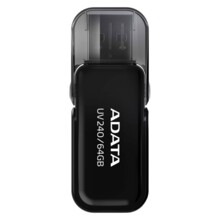  Adata 64GB UV240 USB 2.0-Flash Drive Black 382813 AUV240-64G-RBK на топ цена - PIC.bg