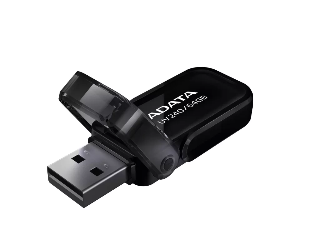 Флаш памет ADATA UV240 64GB USB 2.0 Black 2