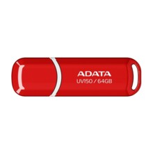  Adata 64GB UV150 USB 3.2 Gen1-Flash Drive Red 382814 AUV150-64G-RRD на топ цена - PIC.bg