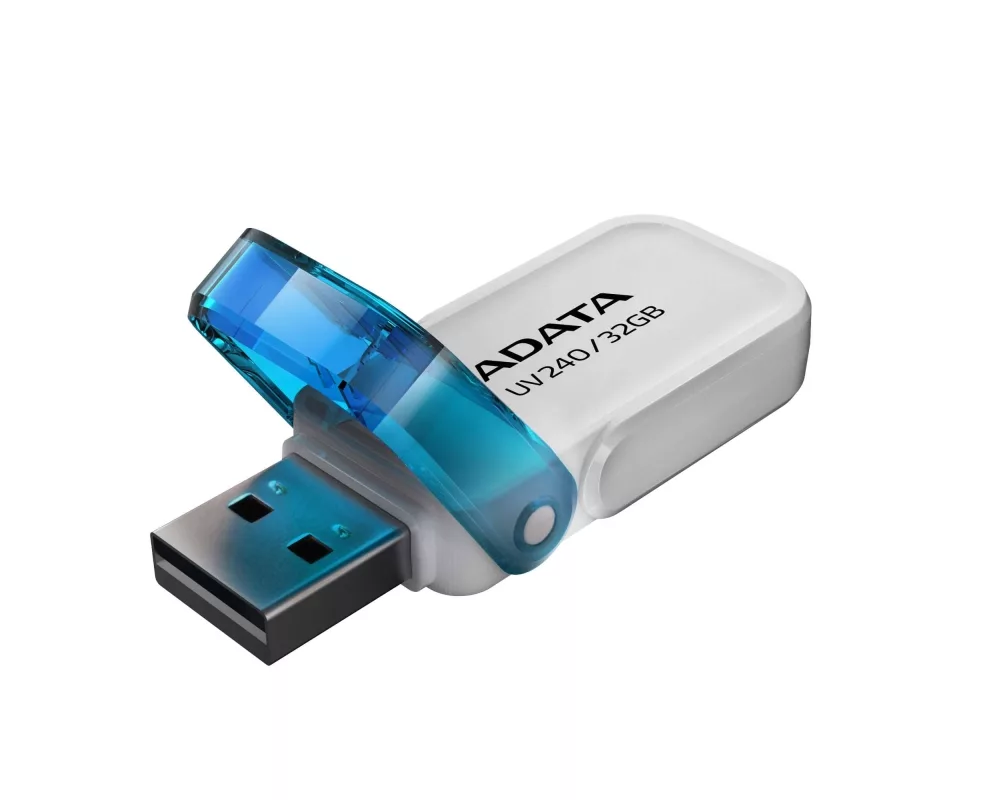 Флаш памет Adata 32GB UV240 USB 2.0-Flash Drive White 2