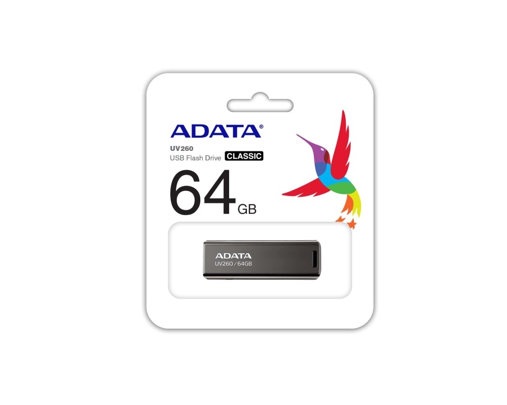 Флаш памет Adata 64GB UV260 USB 2.0-Flash Drive Black 6