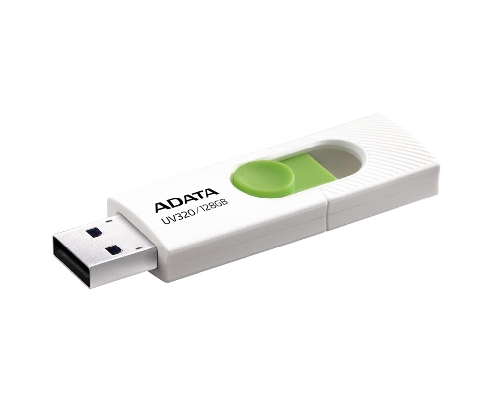 Флаш памет Adata 128GB UV320 USB 3.2 Gen1-Flash Drive White 2