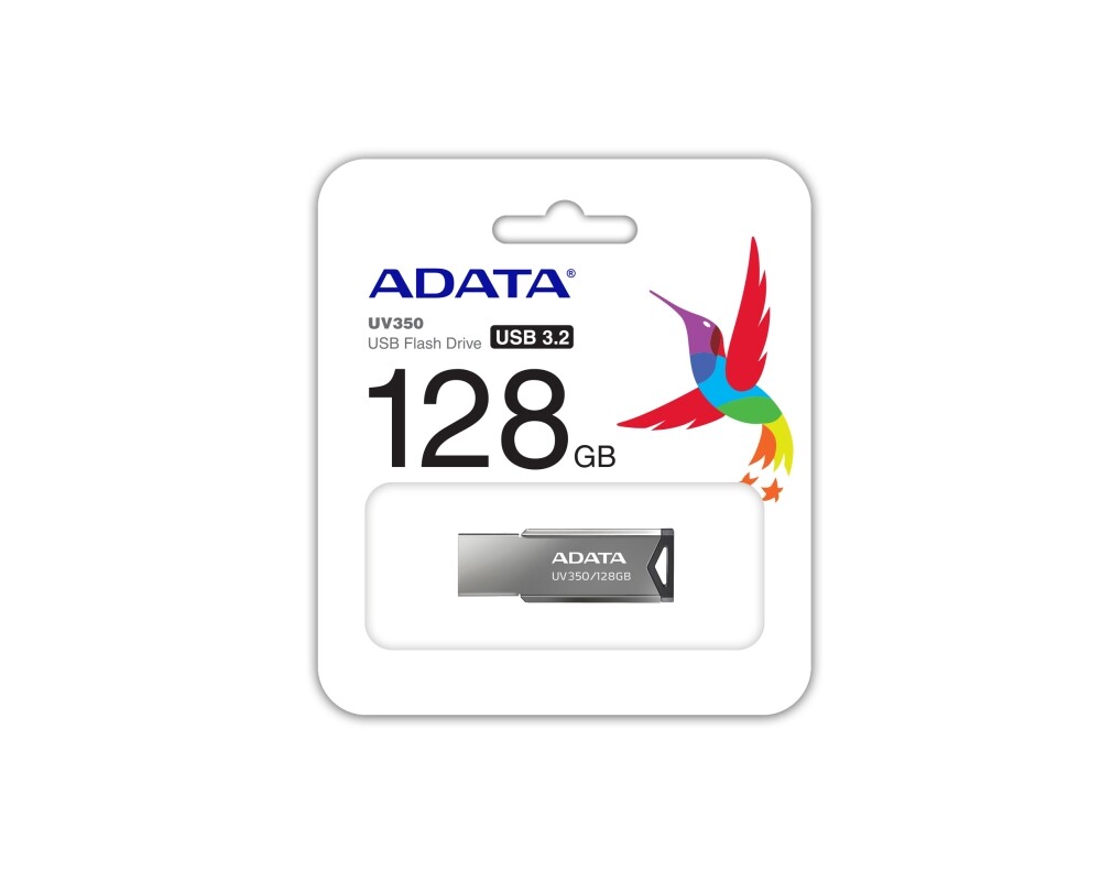Флаш памет ADATA UV350 128GB USB 3.2 Black 4