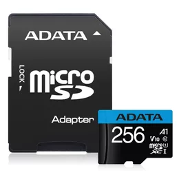  Adata 256GB MicroSDXC UHS-I CLASS10 A1 (1 adapter) 382850 AUSDX256GUICL10A1-RA1 на топ цена - PIC.bg