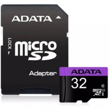  Adata 32GB MicroSDHC UHS-I CLASS 10 (1 adapter) 382851 AUSDH32GUICL10-RA1 на топ цена - PIC.bg
