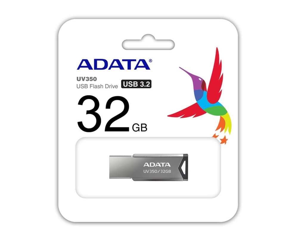 Флаш памет ADATA UV350 32GB USB 3.2 Black 2