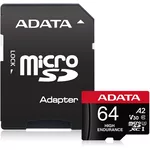 <span>Флаш карта</span> ADATA 64GB MicroSDXC UHS-I U3 V30S High (with adapter) <span class='catalog-num-in-name'>AUSDX64GUI3V30SHA2-RA1</span> - 