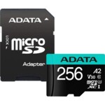 <span>Флаш карта</span> ADATA 256GB MicroSDXC UHS-I U3 V30S (with adapter) <span class='catalog-num-in-name'>AUSDX256GUI3V30SA2-RA1</span> - 