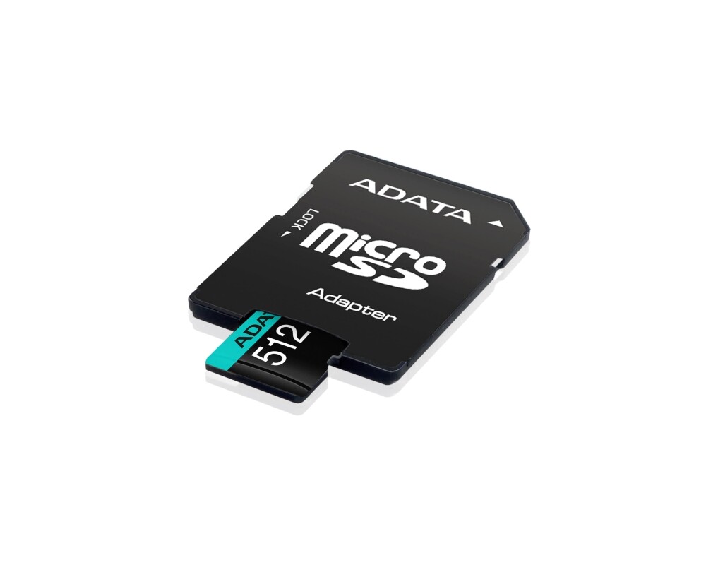Флаш карта Adata 512GB MicroSDXC UHS-I U3 V30S A2 (1 adapter) 2
