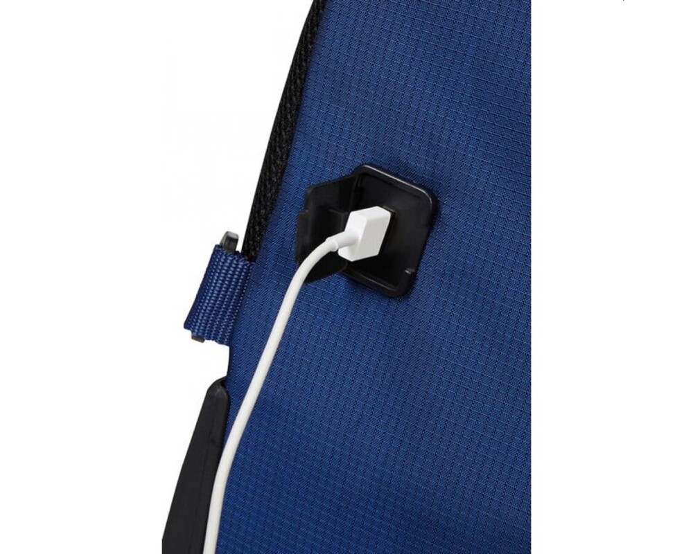 Раница Samsonite Fast Route Laptop Backpack with wheels /15.6" Sporty Blue 4