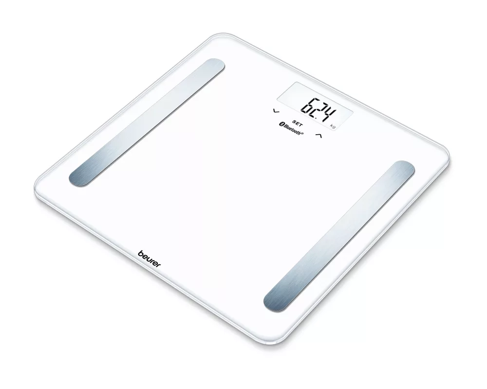 Смарт кантар Beurer BF 600 BF diagnostic bathroom scale in pure white 3