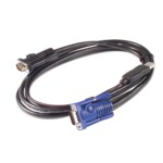 <span>Кабел</span> APC KVM USB Cable - 6 ft (1.8 m) <span class='catalog-num-in-name'>AP5253</span> - 